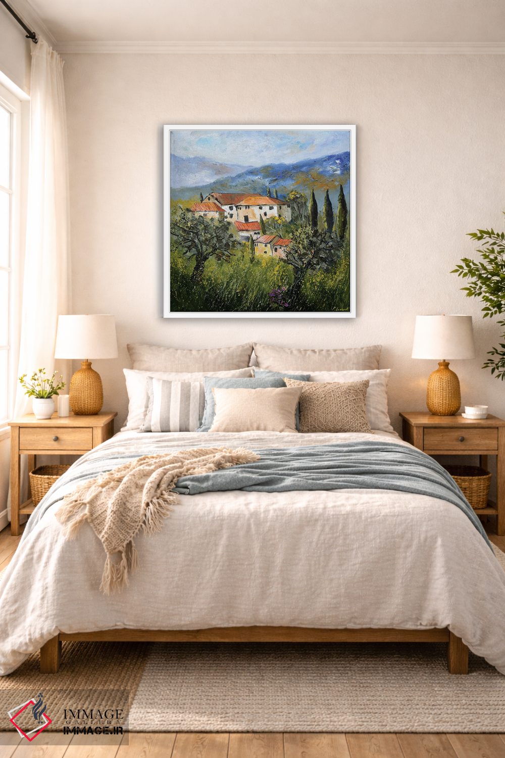 تابلو دکوراتیو توسکانی ۲۰۲۱ اثر پل لدنت - D6W