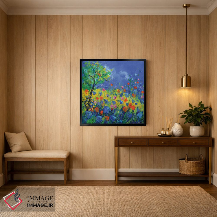 تابلو انتزاعی رقص تابستانی اثر پل لدنت - D2B