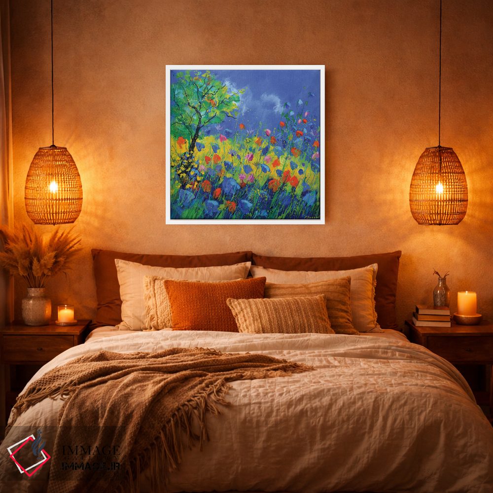 تابلو انتزاعی رقص تابستانی اثر پل لدنت - D4W