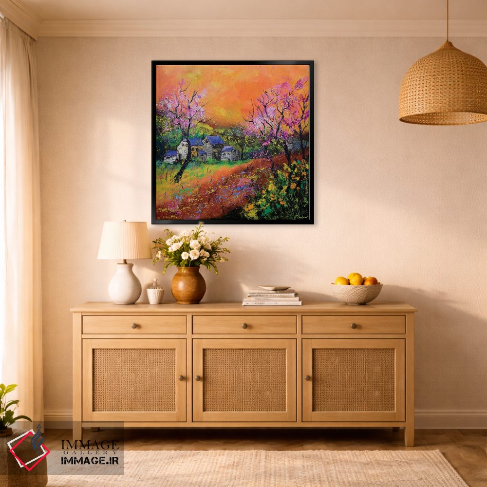 تابلو دکوراتیو بهار اثر پل لدنت - D3B