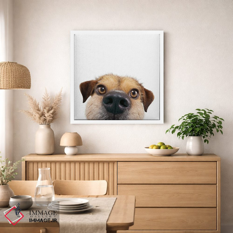 تابلو دکوراتیو دالی موشه اثر لوند روزر - D1W