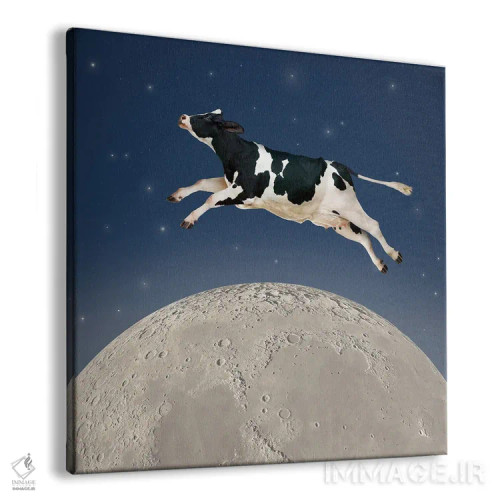 تابلو دکوراتیو خیلی خوشحال اثر لوند روزر - نمای پرسپکتیو محصول