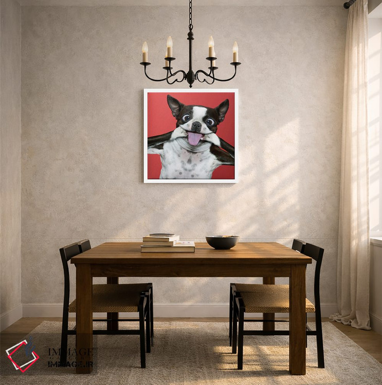 تابلو دکوراتیو دردسر تریر اثر لوند روزر - D5W