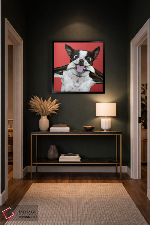 تابلو دکوراتیو دردسر تریر اثر لوند روزر - D6B