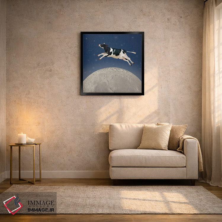 تابلو دکوراتیو خیلی خوشحال اثر لوند روزر - D2B