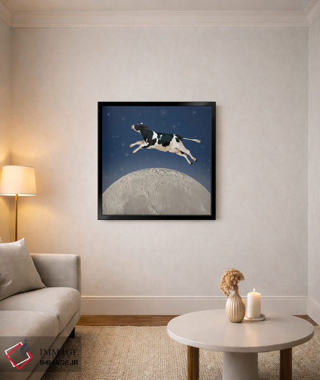 تابلو دکوراتیو خیلی خوشحال اثر لوند روزر - D3B