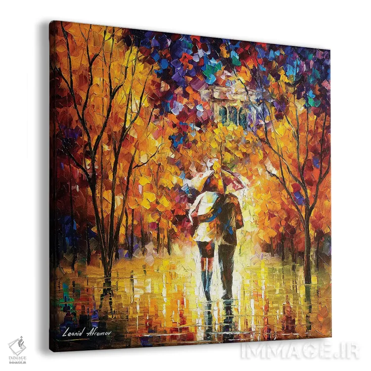 تابلو دکوراتیو پارک سنت جیمز لندن I اثر لئونید آفرموف - نمای پرسپکتیو محصول