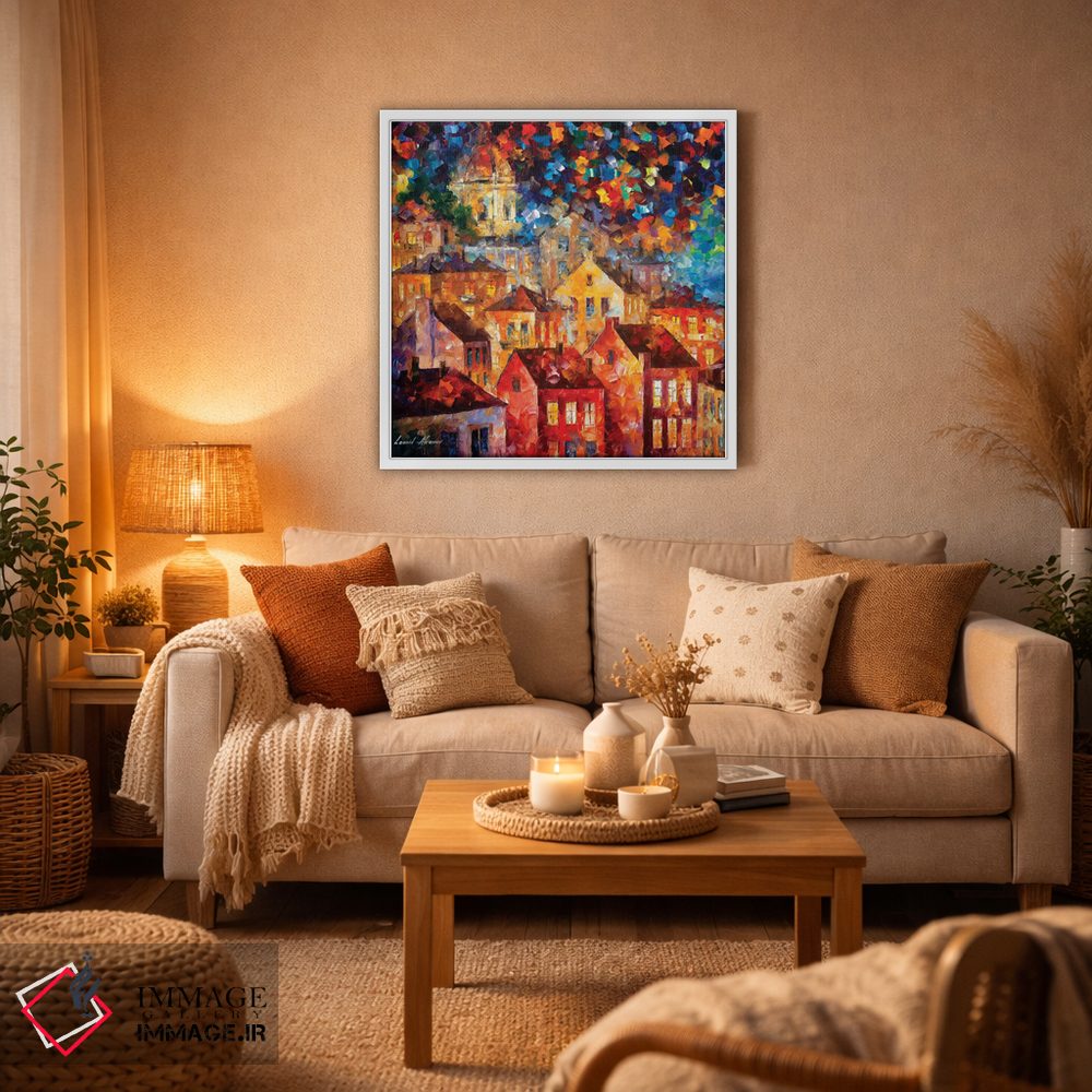 تابلو دکوراتیو تپه های رویایی من اثر لئونید آفرموف - D4W