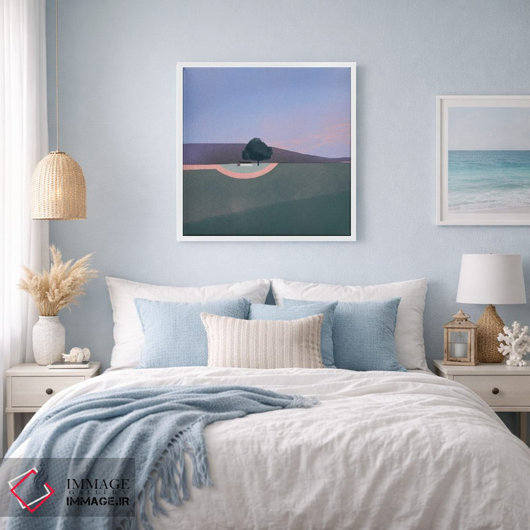 تابلو مینیمال انبار آرام اثر لیتل باور - D1W