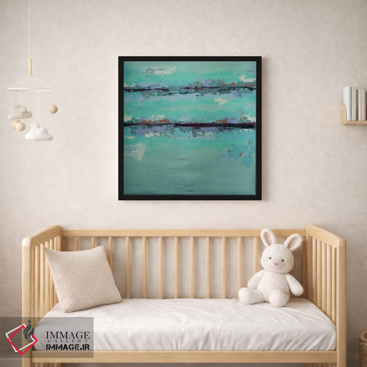 تابلو مینیمال باران ملایم در جزیره مارکو اثر شالیمار لگاسپی - D2B