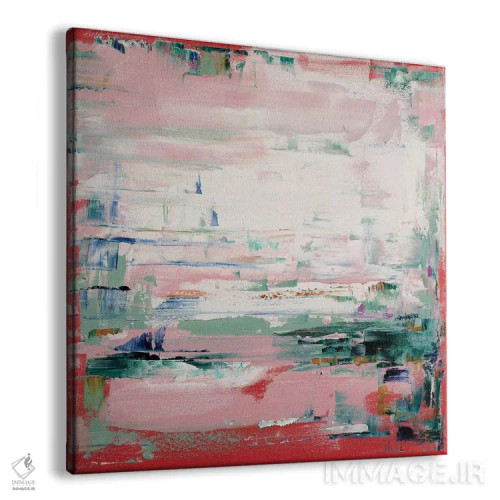 تابلو انتزاعی خیال پردازی در مرجان اثر شالیمار لگاسپی - نمای پرسپکتیو محصول