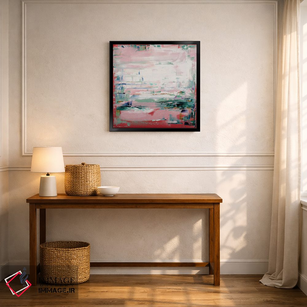 تابلو انتزاعی خیال پردازی در مرجان اثر شالیمار لگاسپی - D6B