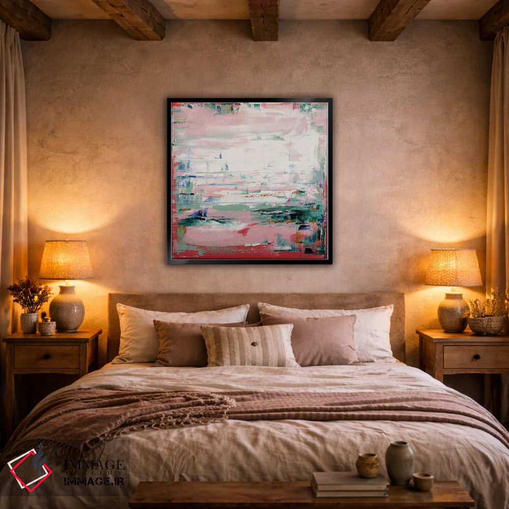 تابلو انتزاعی خیال پردازی در مرجان اثر شالیمار لگاسپی - D5B