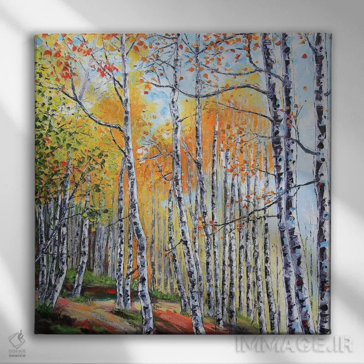 تابلو دکوراتیو غان تاهو II اثر لیزا الی - نمای روبهرو روی دیوار