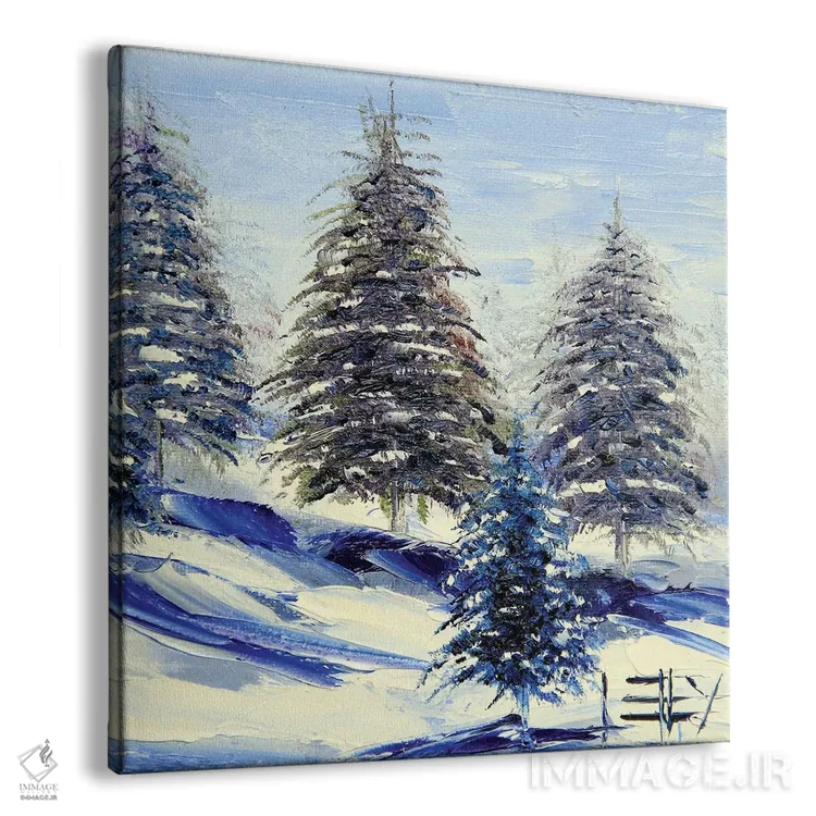 تابلو دکوراتیو تاهو اثر لیزا الی - نمای پرسپکتیو محصول