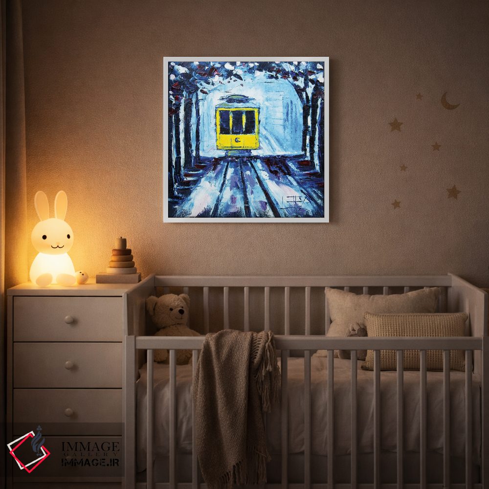 تابلو دکوراتیو گیلاس سان فرانسیسکو اثر لیزا الی - D4W