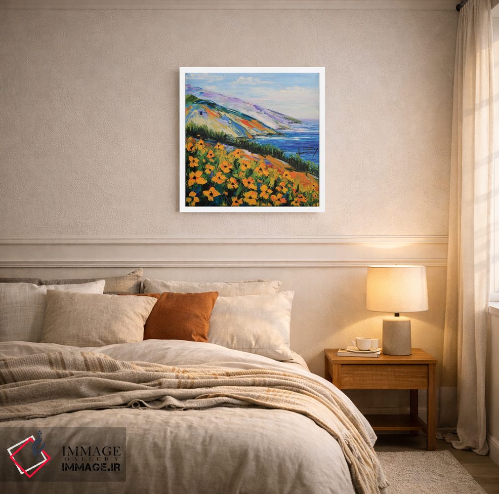 تابلو دکوراتیو به سوی جنوب، بیگ سور اثر لیزا الی - D5W