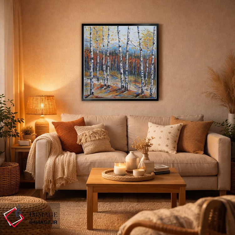 تابلو دکوراتیو غان تاهو I اثر لیزا الی - D6B