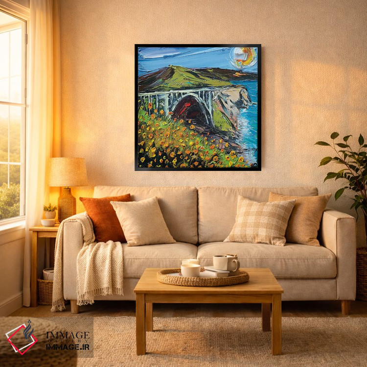 تابلو دکوراتیو پل بیکسبی II اثر لیزا الی - D2B