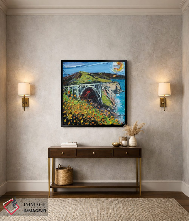 تابلو دکوراتیو پل بیکسبی II اثر لیزا الی - D3B