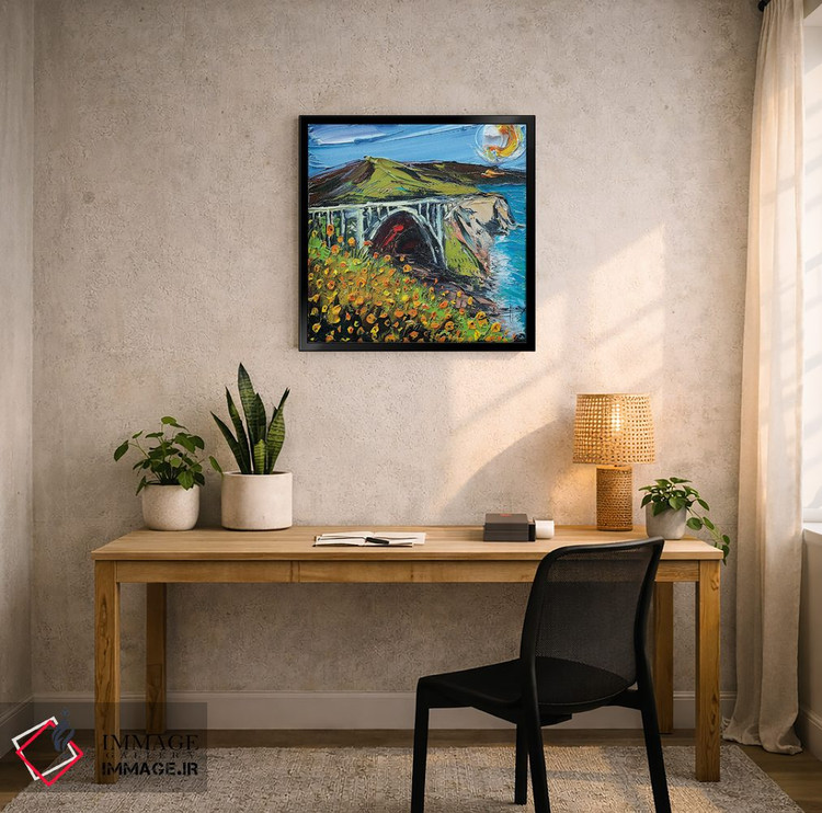 تابلو دکوراتیو پل بیکسبی II اثر لیزا الی - D6B