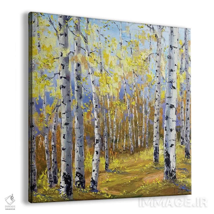 تابلو دکوراتیو آداجیو اثر لیزا الی - نمای پرسپکتیو محصول