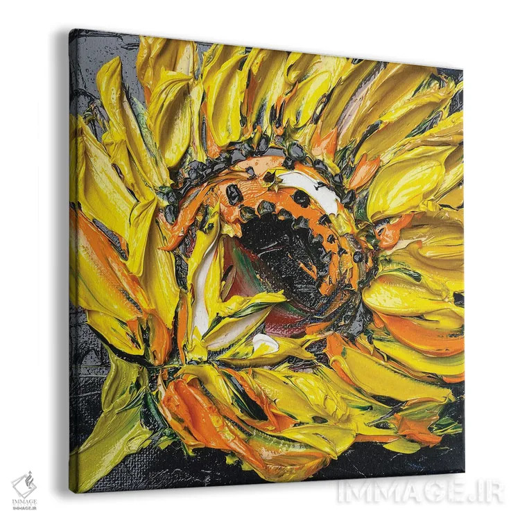 تابلو دکوراتیو شبانه ون گوگ اثر لیزا الی - نمای پرسپکتیو محصول