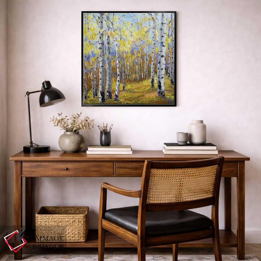 تابلو دکوراتیو آداجیو اثر لیزا الی - D6B