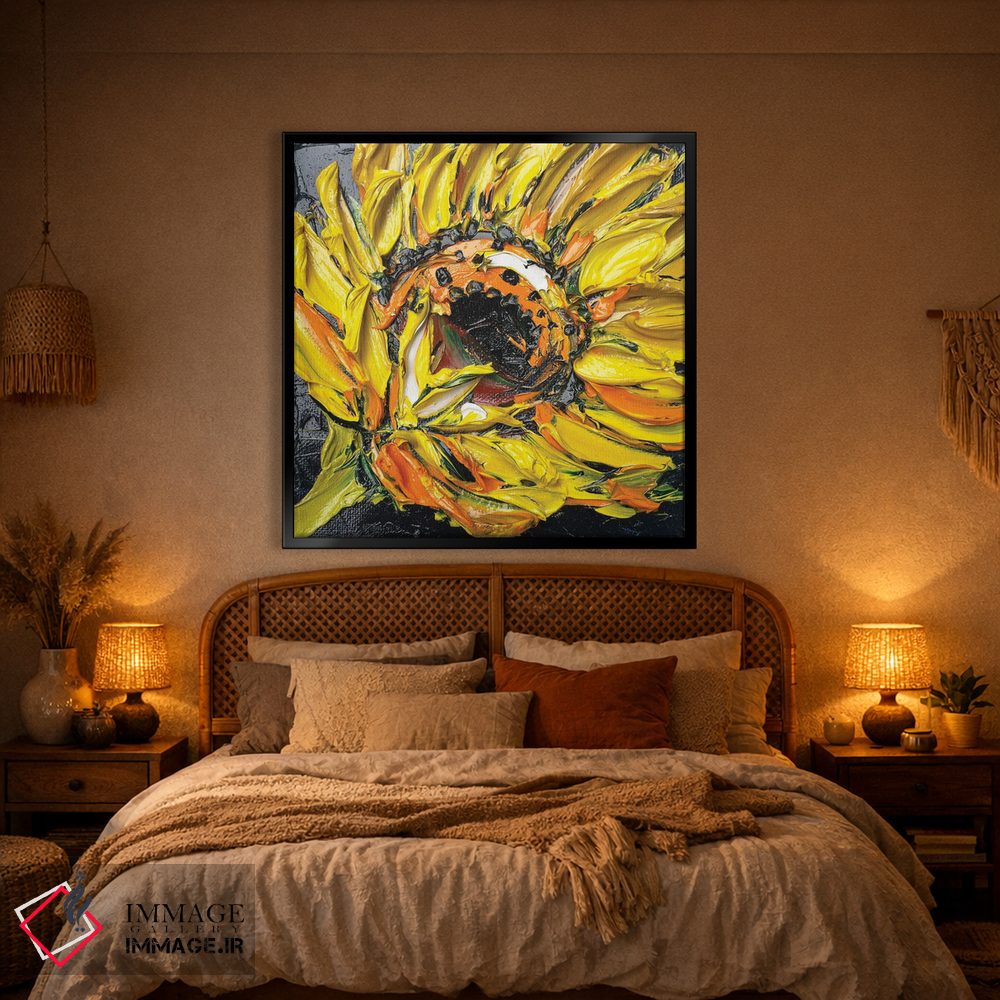 تابلو دکوراتیو شبانه ون گوگ اثر لیزا الی - D1B