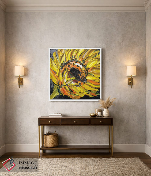 تابلو دکوراتیو شبانه ون گوگ اثر لیزا الی - D3W