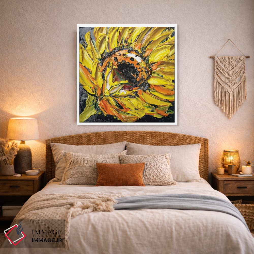 تابلو دکوراتیو شبانه ون گوگ اثر لیزا الی - D2W