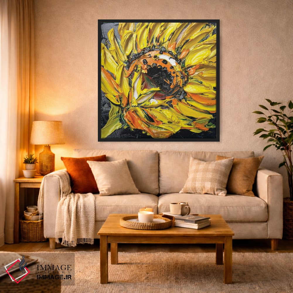 تابلو دکوراتیو شبانه ون گوگ اثر لیزا الی - D4B