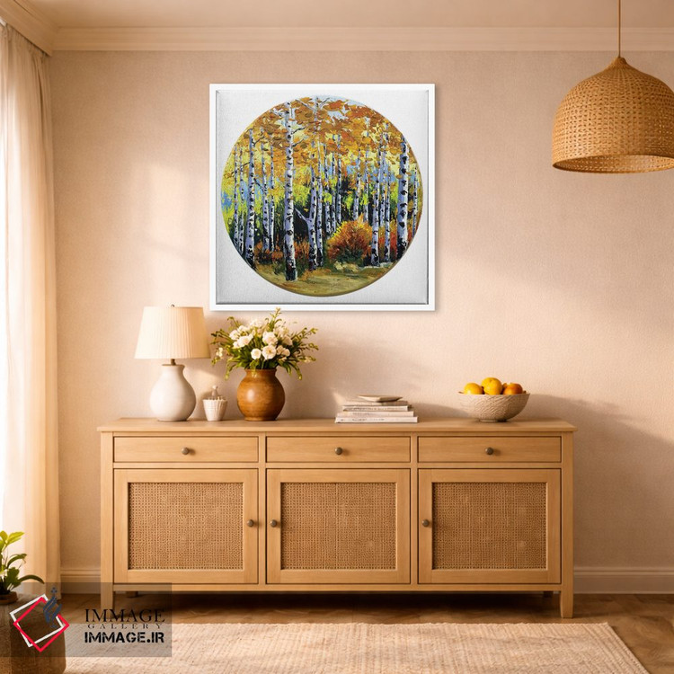 تابلو دکوراتیو کرشندو اثر لیزا الی - D1W