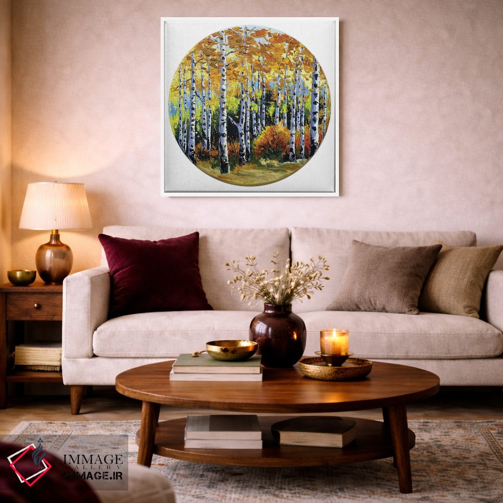 تابلو دکوراتیو کرشندو اثر لیزا الی - D2W