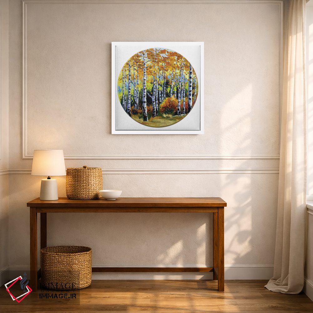 تابلو دکوراتیو کرشندو اثر لیزا الی - D4W