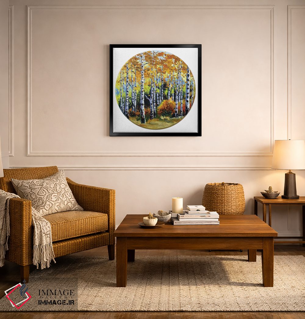 تابلو دکوراتیو کرشندو اثر لیزا الی - D5B