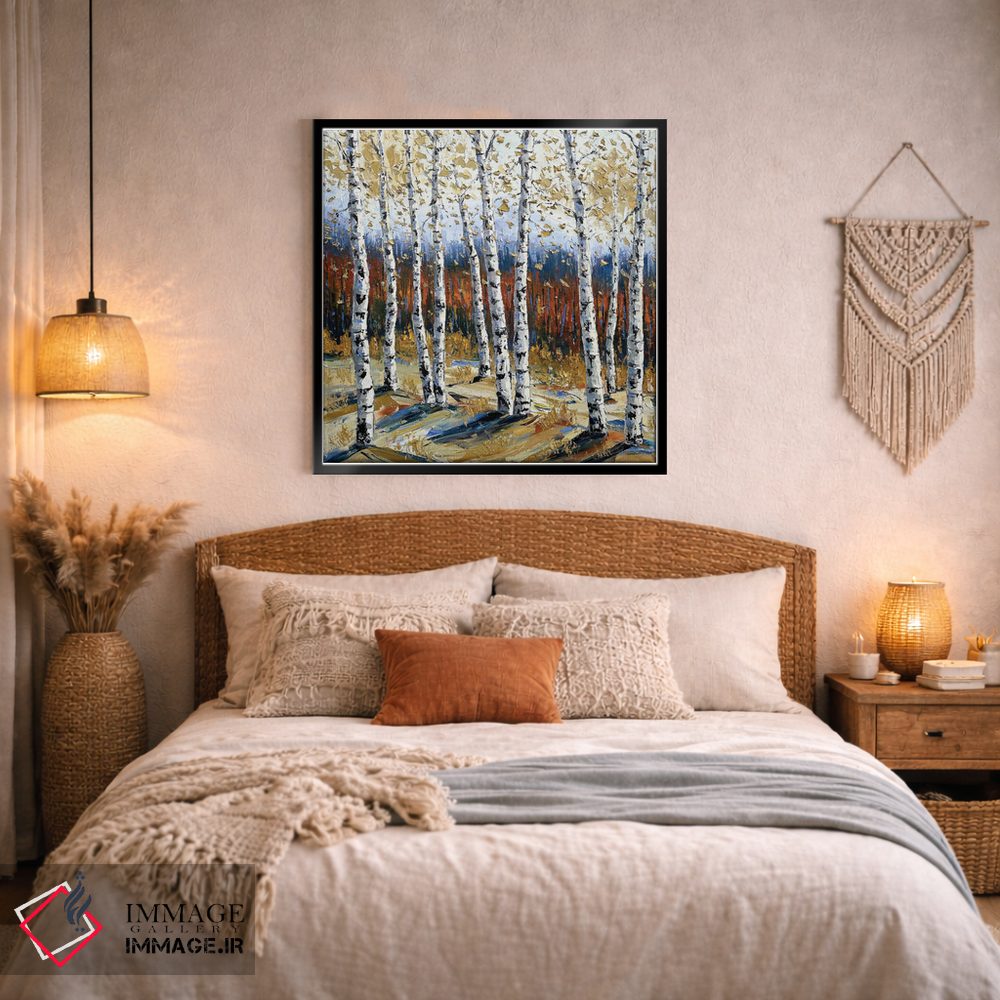 تابلو دکوراتیو میان پرده اثر لیزا الی - D4B