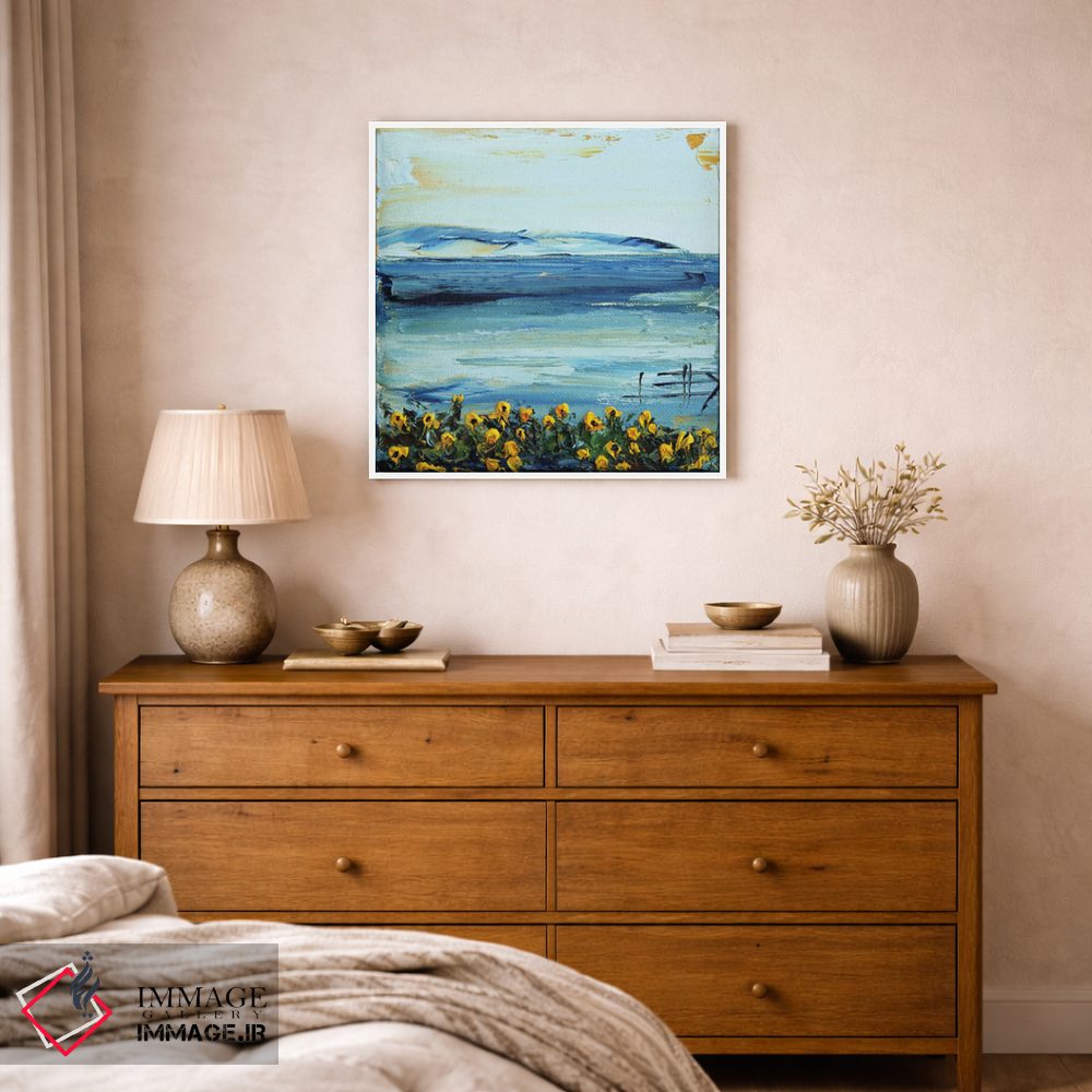تابلو دکوراتیو آن سوی خلیج مونتری اثر لیزا الی - D1W