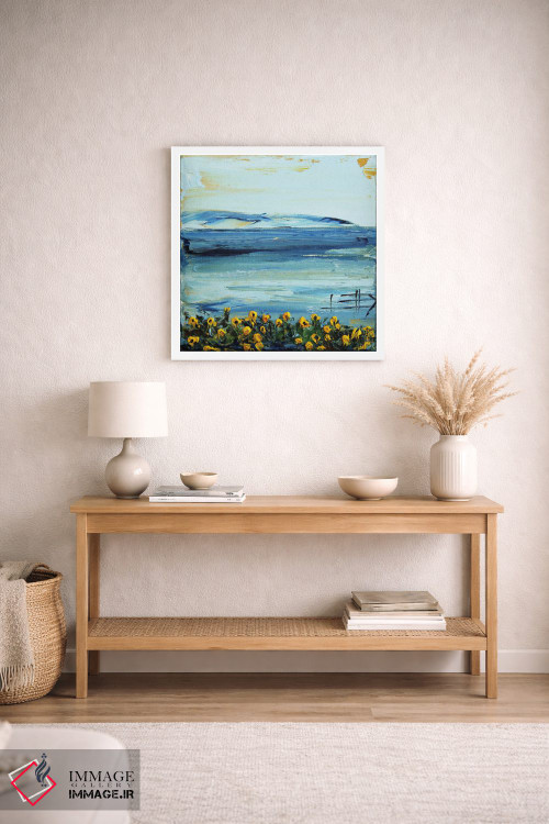 تابلو دکوراتیو آن سوی خلیج مونتری اثر لیزا الی - D3W