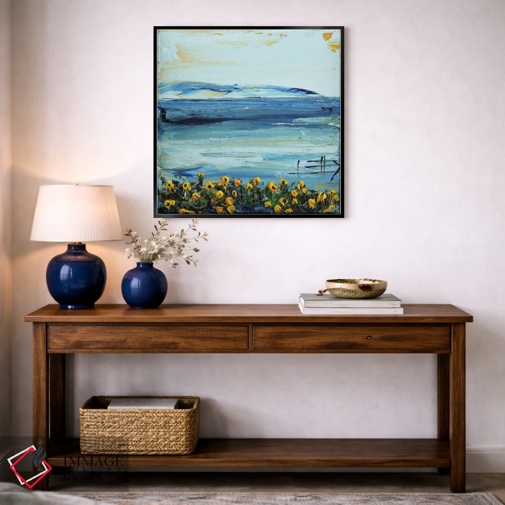 تابلو دکوراتیو آن سوی خلیج مونتری اثر لیزا الی - D4B