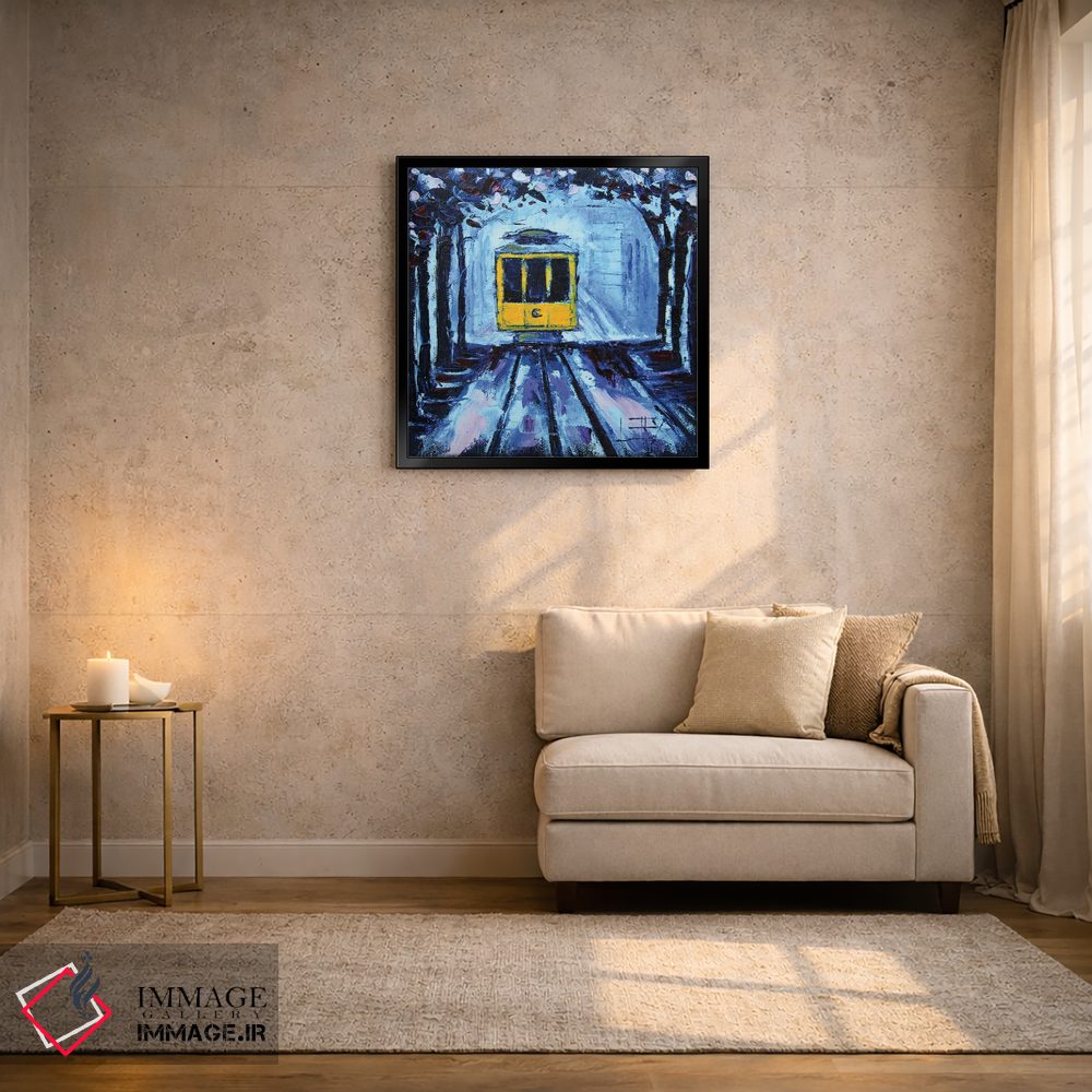 تابلو دکوراتیو شکوفه های گیلاس سان فرانسیسکو در بهار اثر لیزا الی - D3B