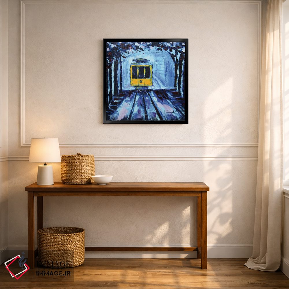 تابلو دکوراتیو شکوفه های گیلاس سان فرانسیسکو در بهار اثر لیزا الی - D6B