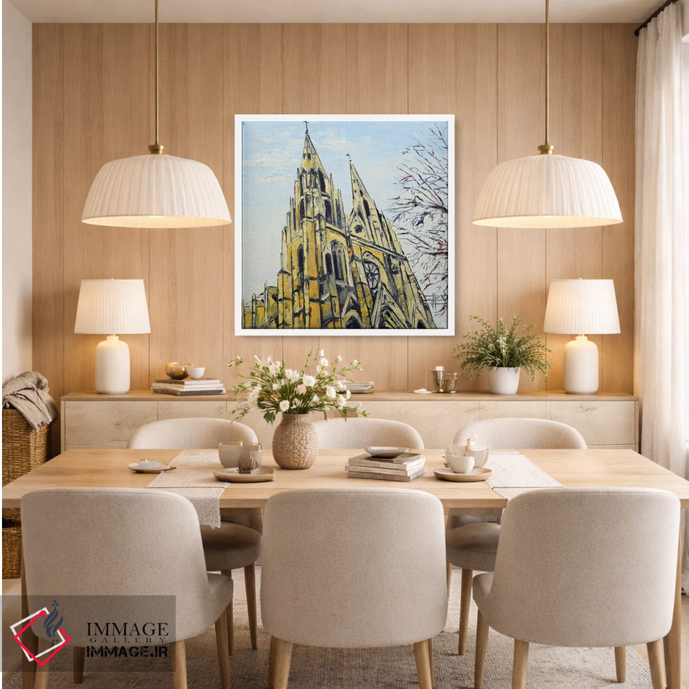 تابلو دکوراتیو کلیسا در بارسلونا اثر لیزا الی - D4W