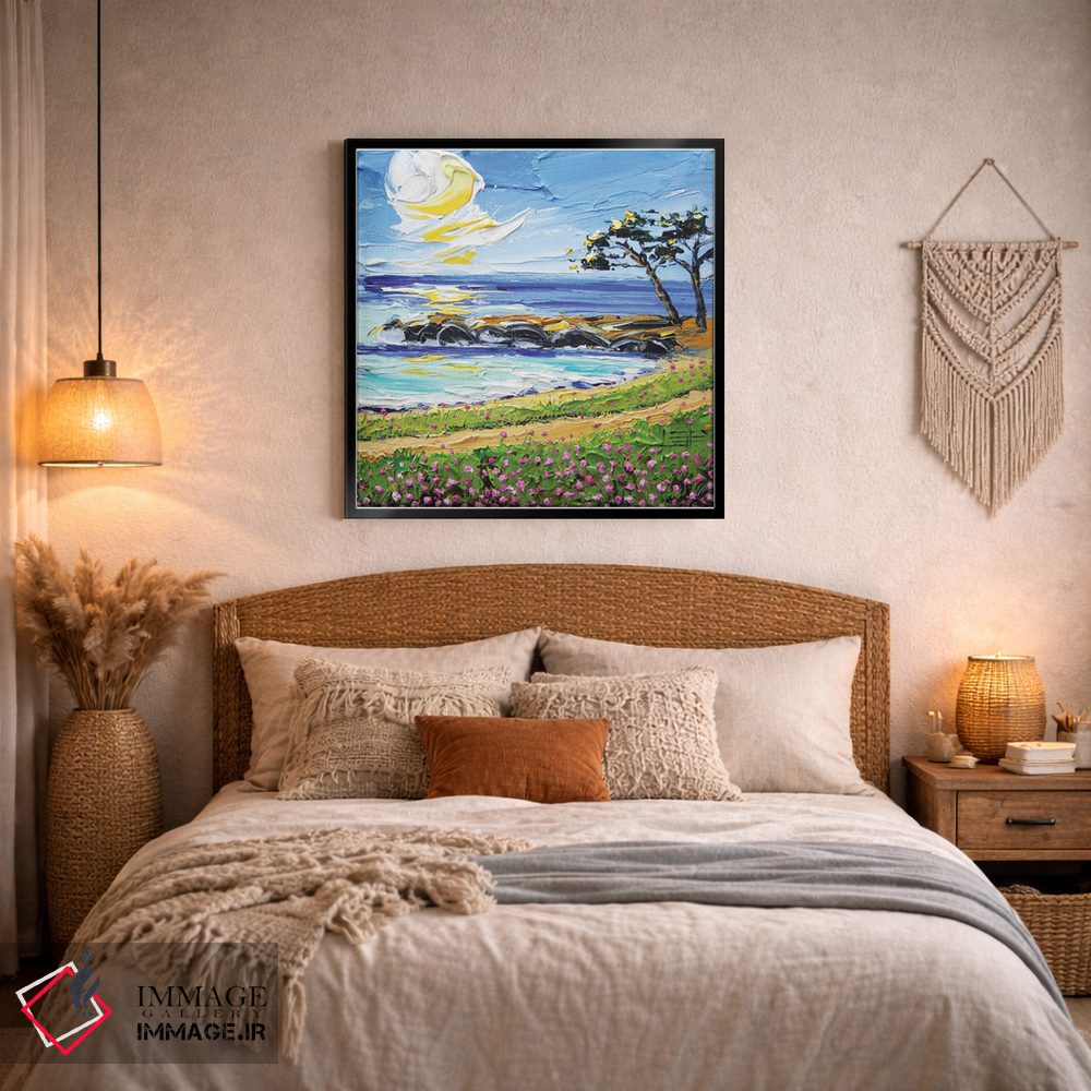 تابلو دکوراتیو غروب مانتری II اثر لیزا الی - D3B