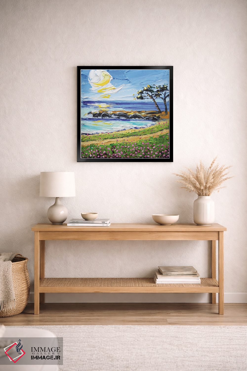 تابلو دکوراتیو غروب مانتری II اثر لیزا الی - D4B