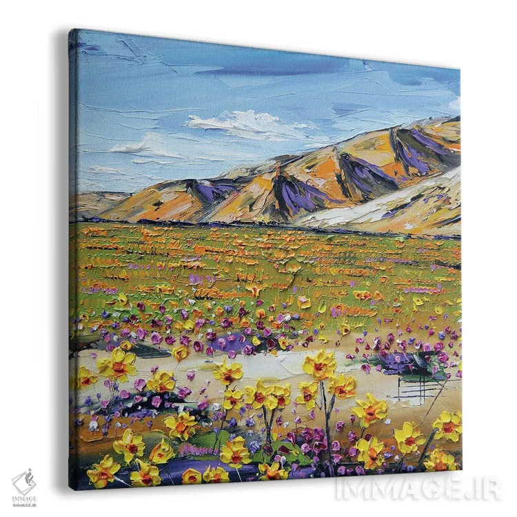 تابلو دکوراتیو عشق بیابان اثر لیزا الی - نمای پرسپکتیو محصول