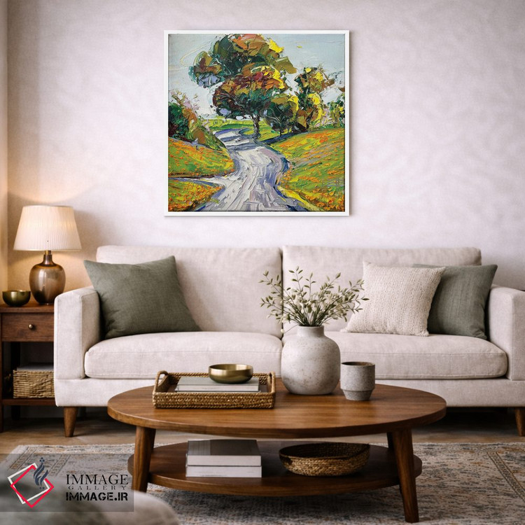 تابلو دکوراتیو شقایق های منطقه خلیج اثر لیزا الی - D2W