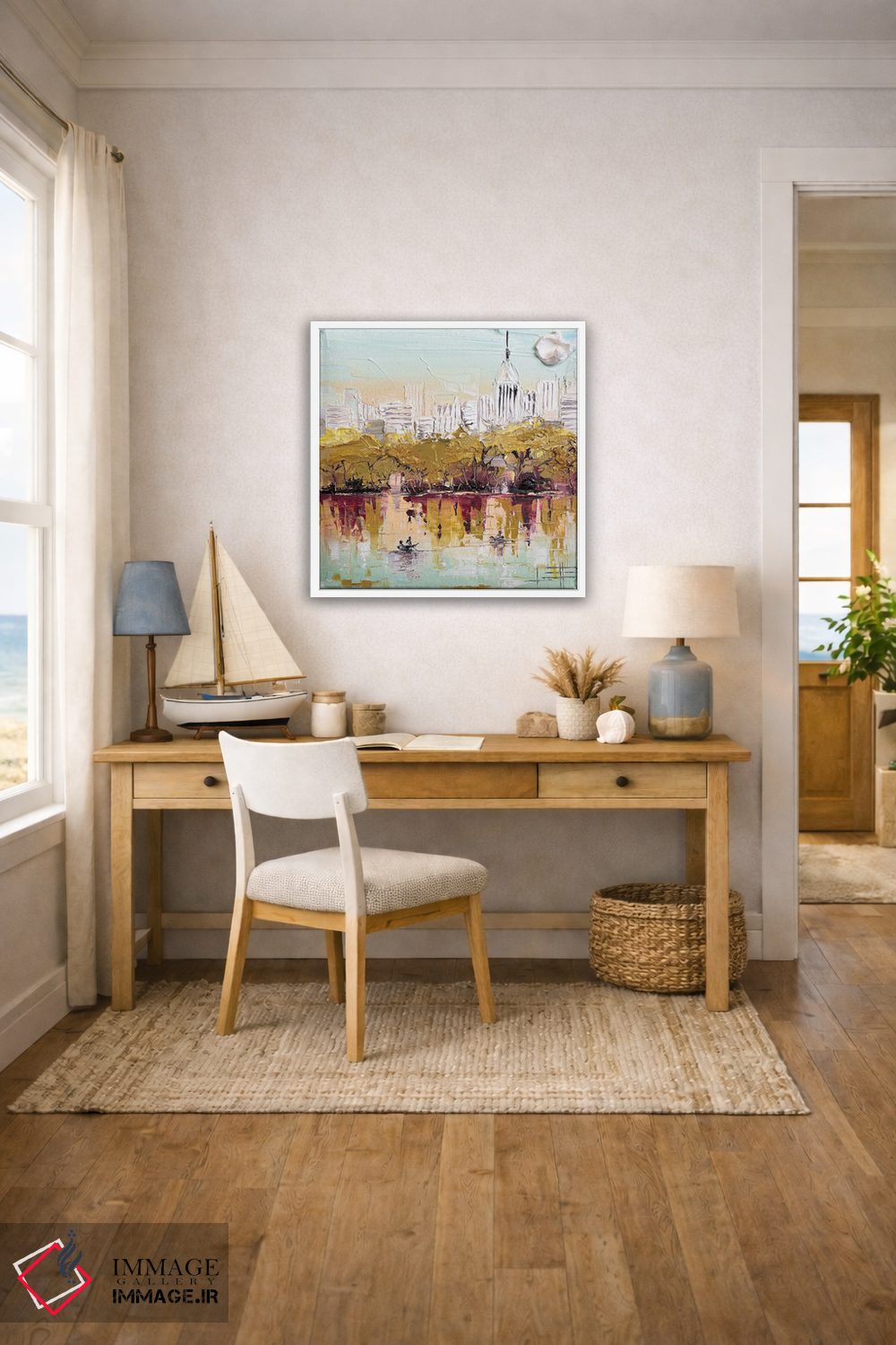 تابلو دکوراتیو سنترال پارک نیویورک اثر لیزا الی - D2W