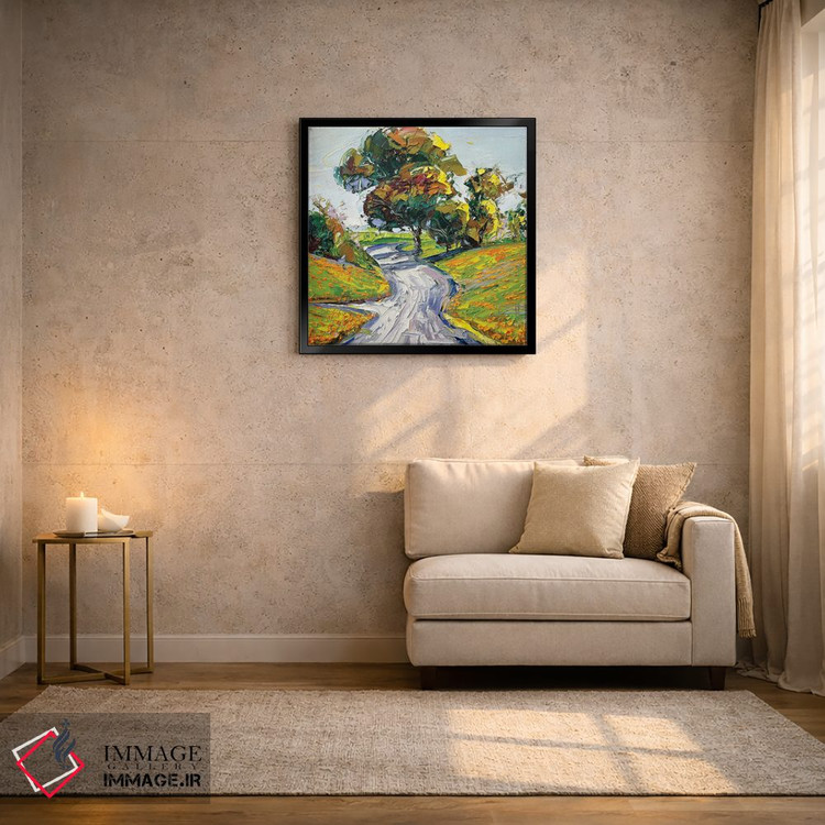 تابلو دکوراتیو شقایق های منطقه خلیج اثر لیزا الی - D3B