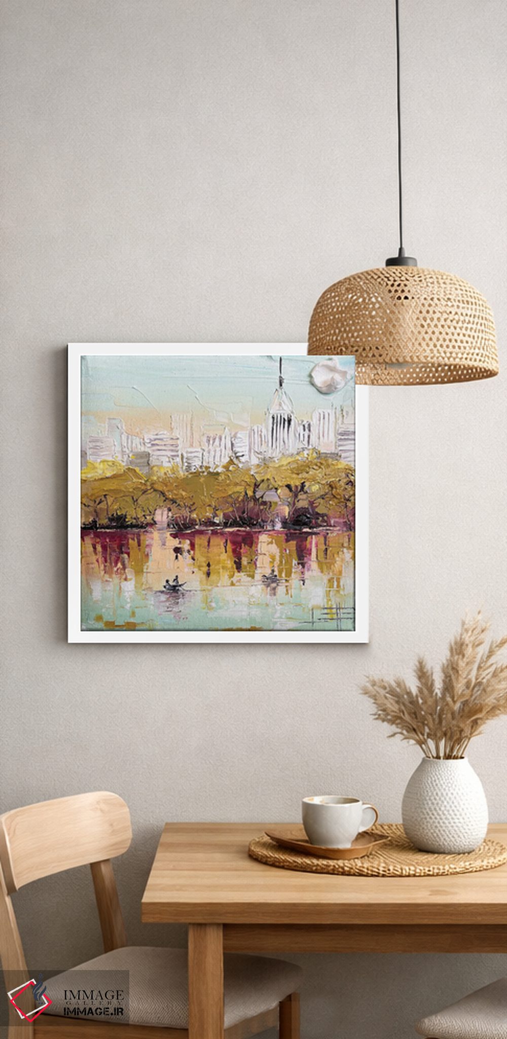 تابلو دکوراتیو سنترال پارک نیویورک اثر لیزا الی - D3W